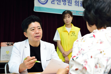 호국보훈의 마음을 담아, 굳센병원 칠곡군 다부1리 의료…